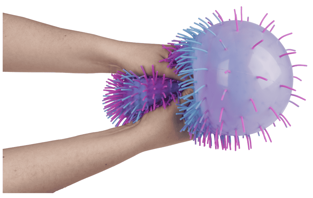 Hairy puffer ball, 22 cm,