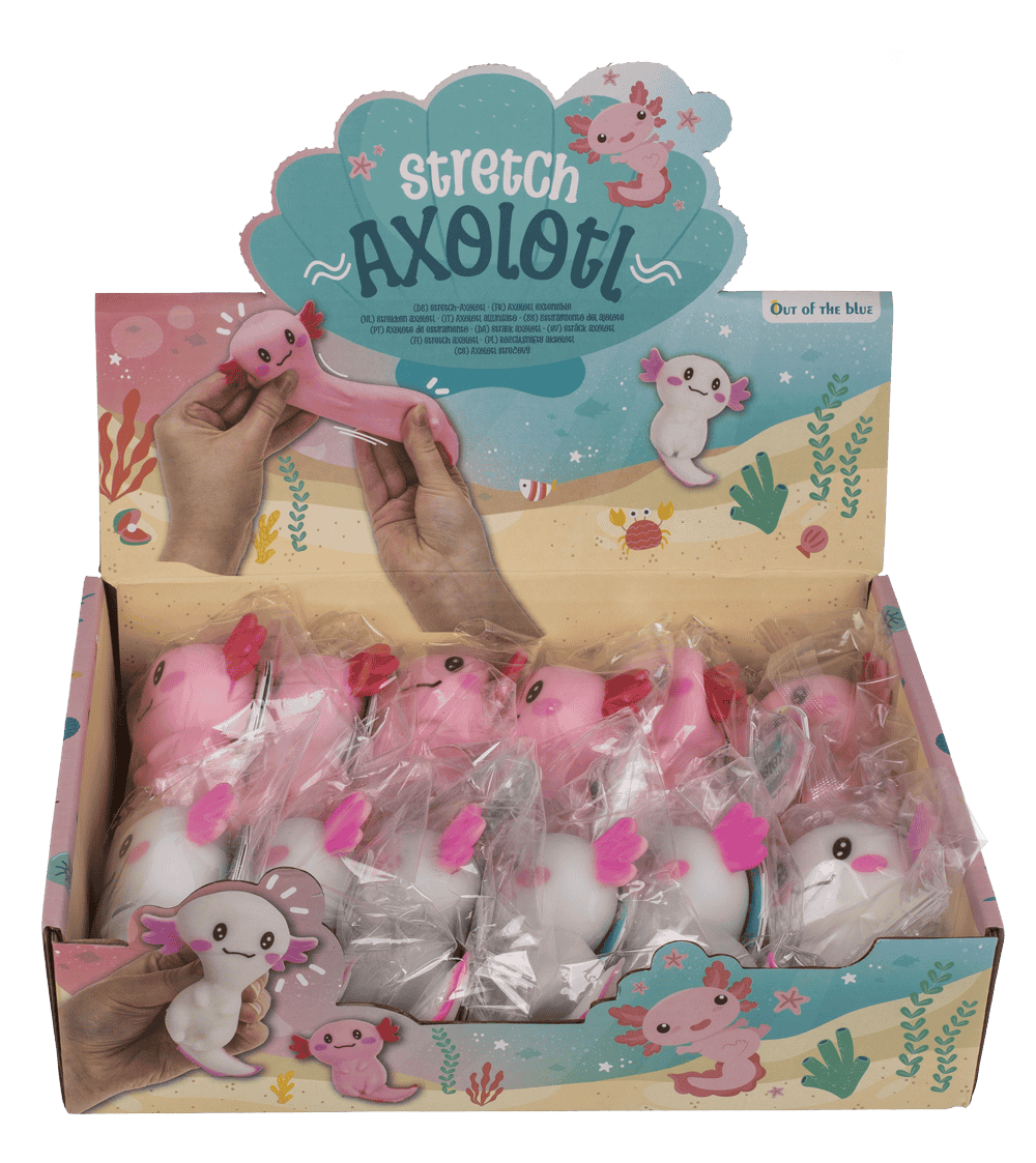 Stretch-Axolotl with quartz sand filling,