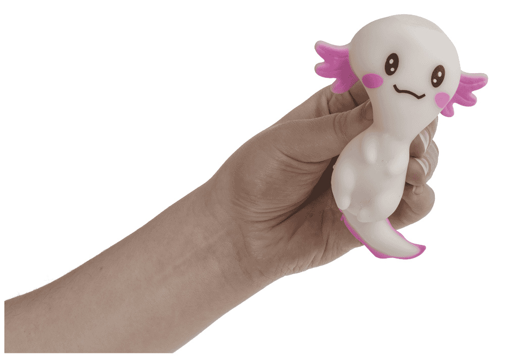 Stretch-Axolotl with quartz sand filling,