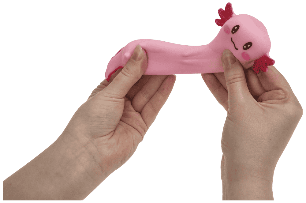 Stretch-Axolotl with quartz sand filling,