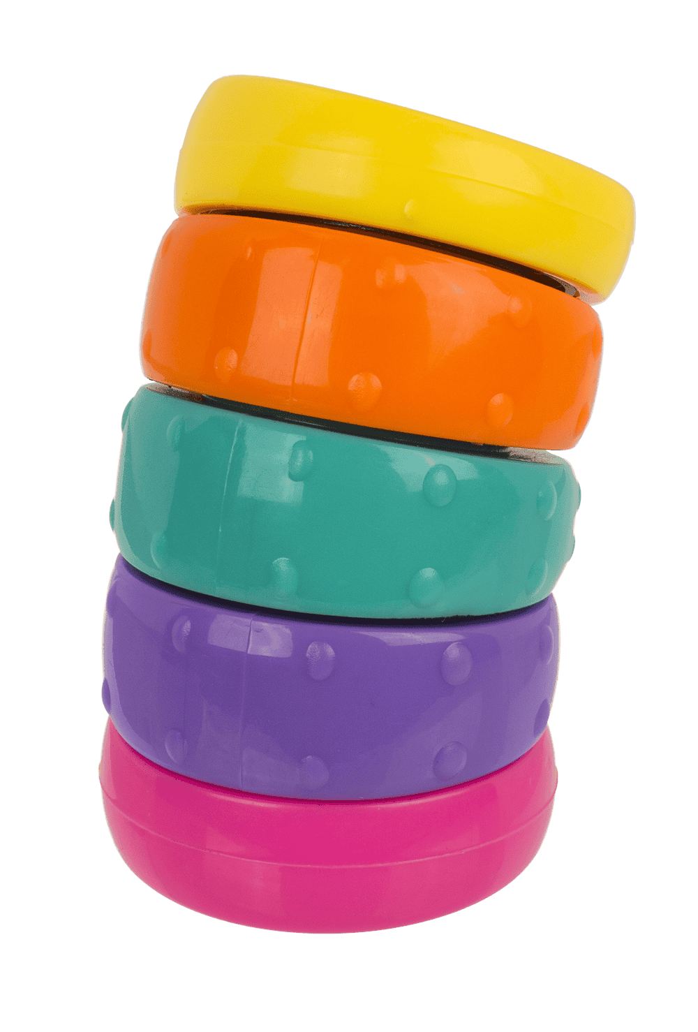 Torsion Circle, Rainbow, 3,5 x 7 cm,