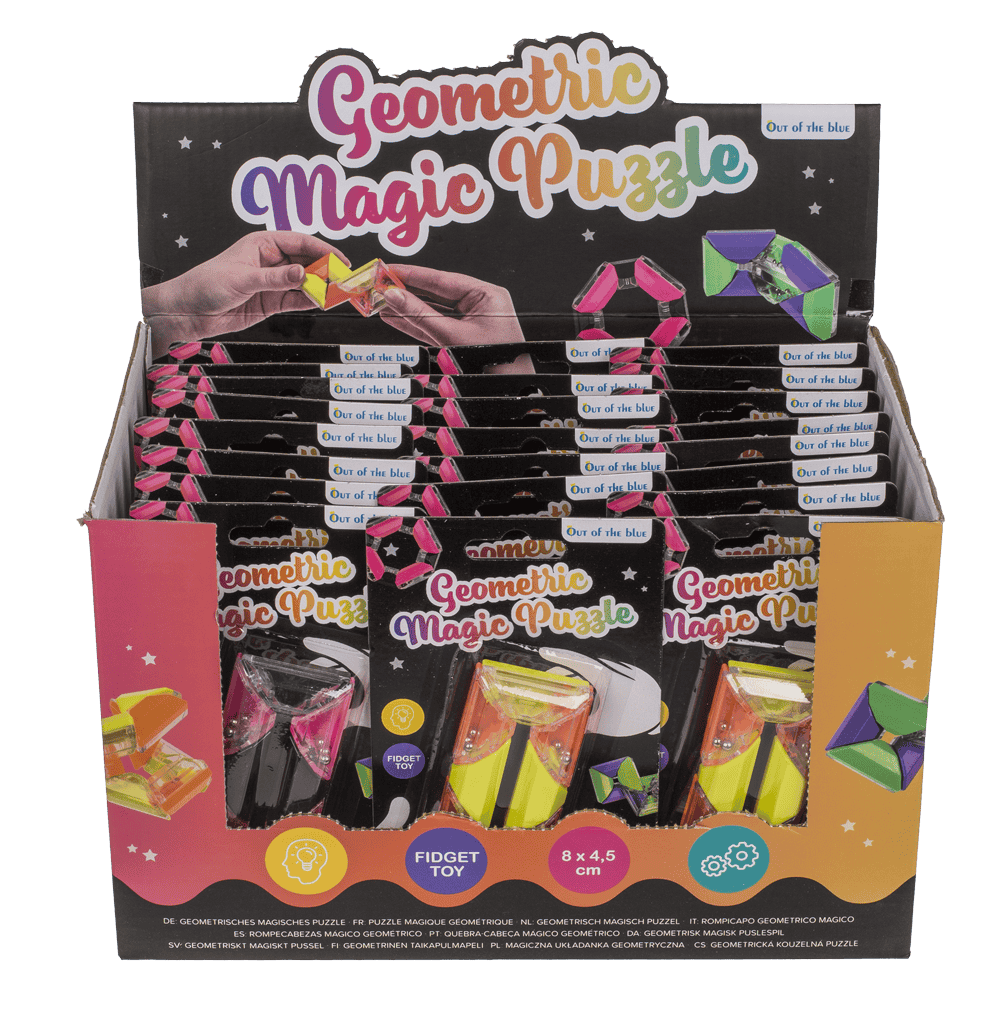Geometric Magic Puzzle, 8 x 4 cm,
