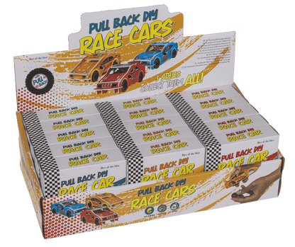 Pullback DIY Race Cars construction set,