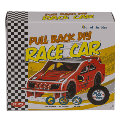 Pullback DIY Race Cars construction set,
