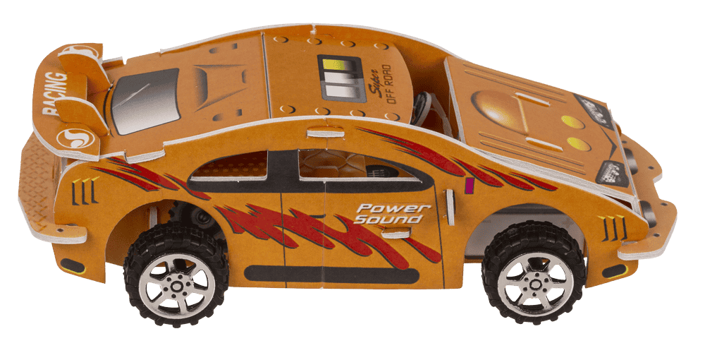 Pullback DIY Race Cars construction set,