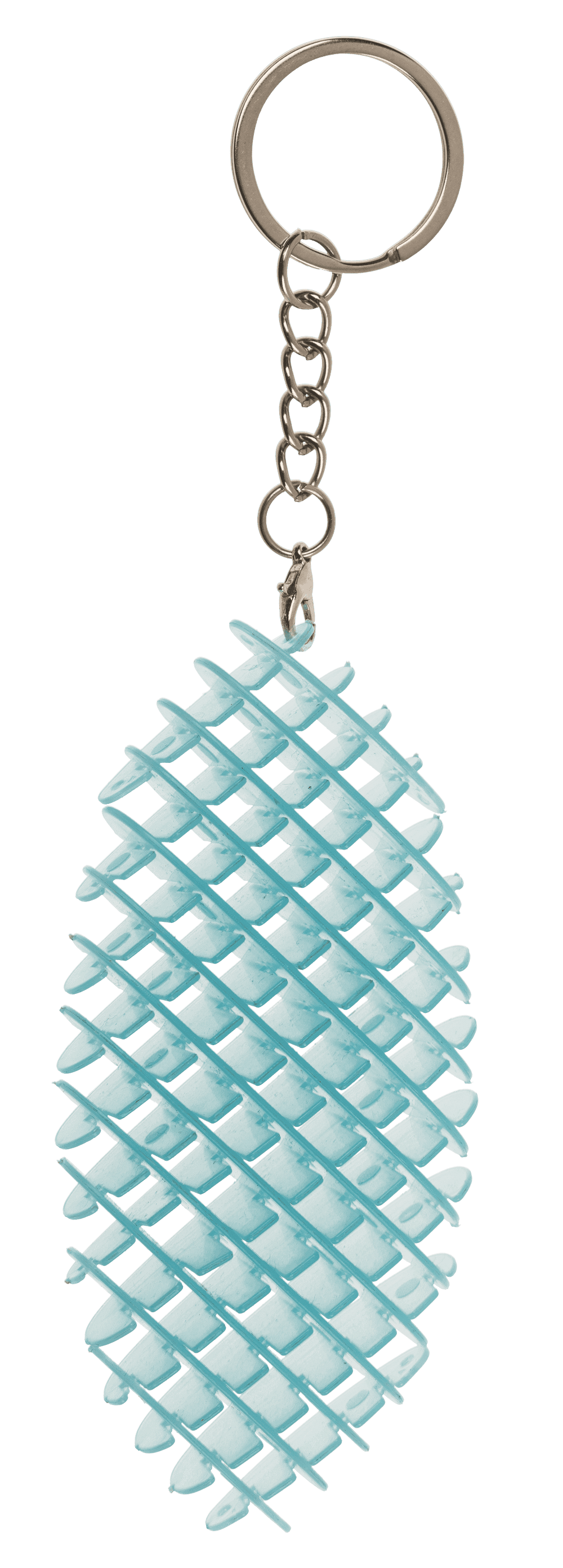 Metal keychain, Sensory Worm,