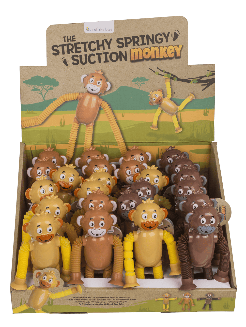 Stretch Tube, Monkey, 14,5 x 15 cm,