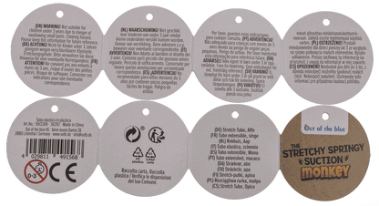 Stretch Tube, Monkey, 14,5 x 15 cm,