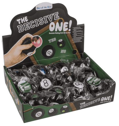 Decision Making Squeeze Ball, 8-Ball, 6,3 cm,