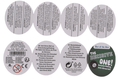 Decision Making Squeeze Ball, 8-Ball, 6,3 cm,