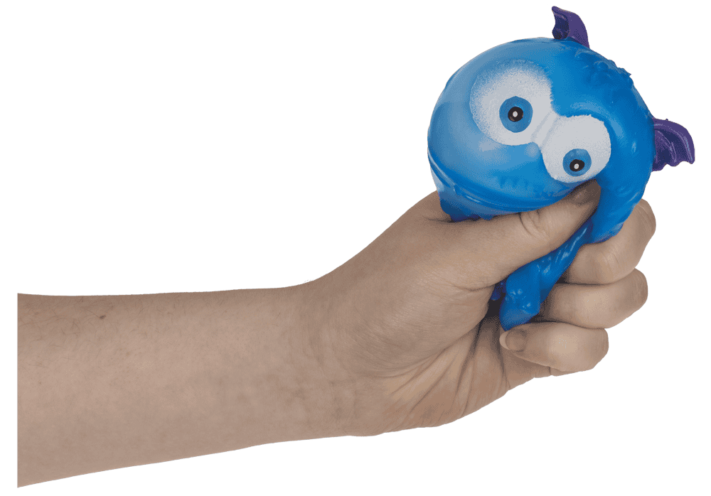 Sticky Monsters, Squeeze & Wall Ball, 8 cm,