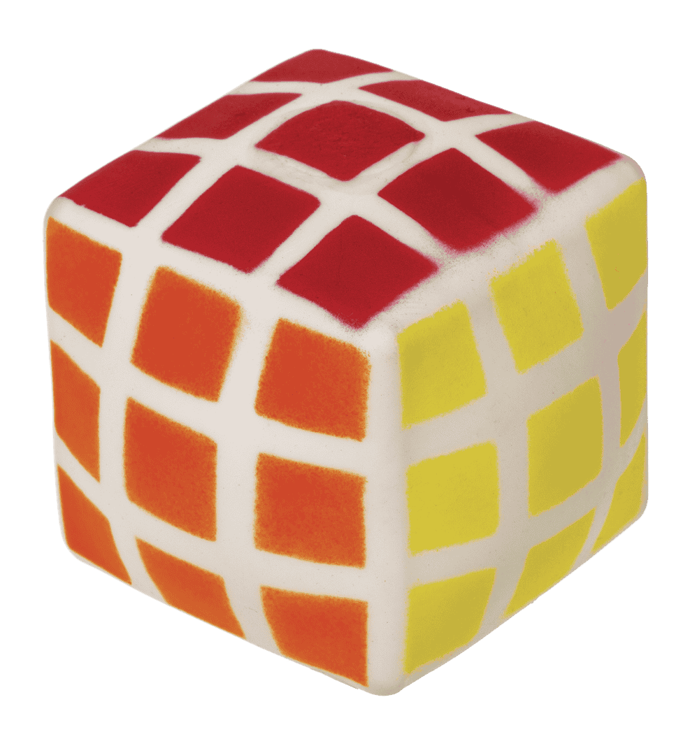 Anti stress cube, Retro Puzzle, 6cm,