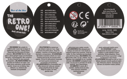 Anti stress cube, Retro Puzzle, 6cm,