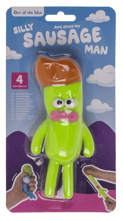 Anti stress toy, Silly Sausage Man,