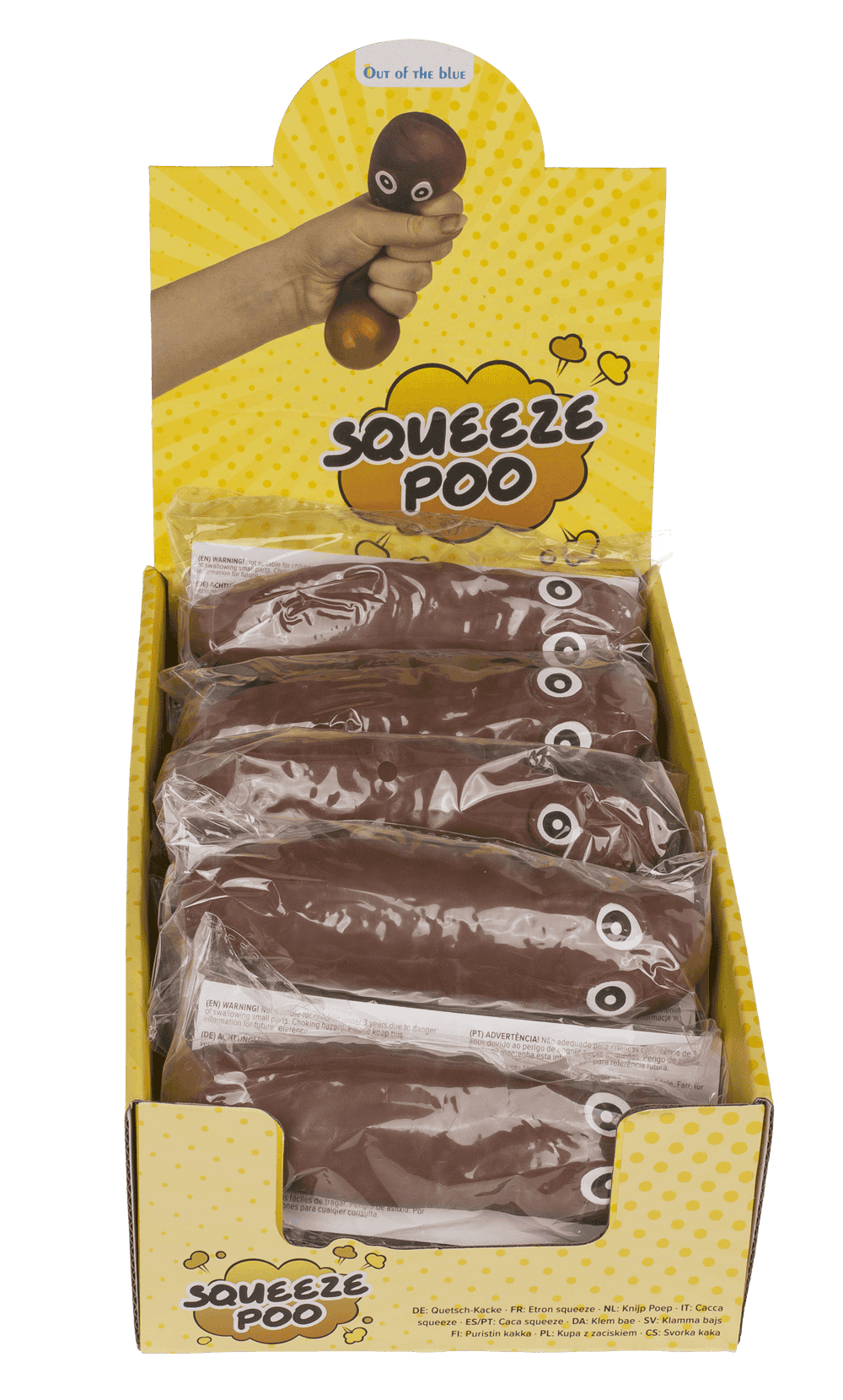 Squeeze Poo, 3 x 14 cm,