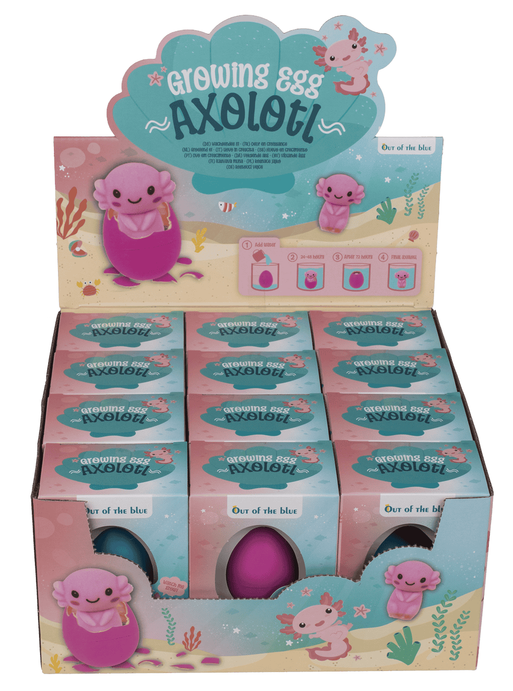 Growing Egg, Axolotl,