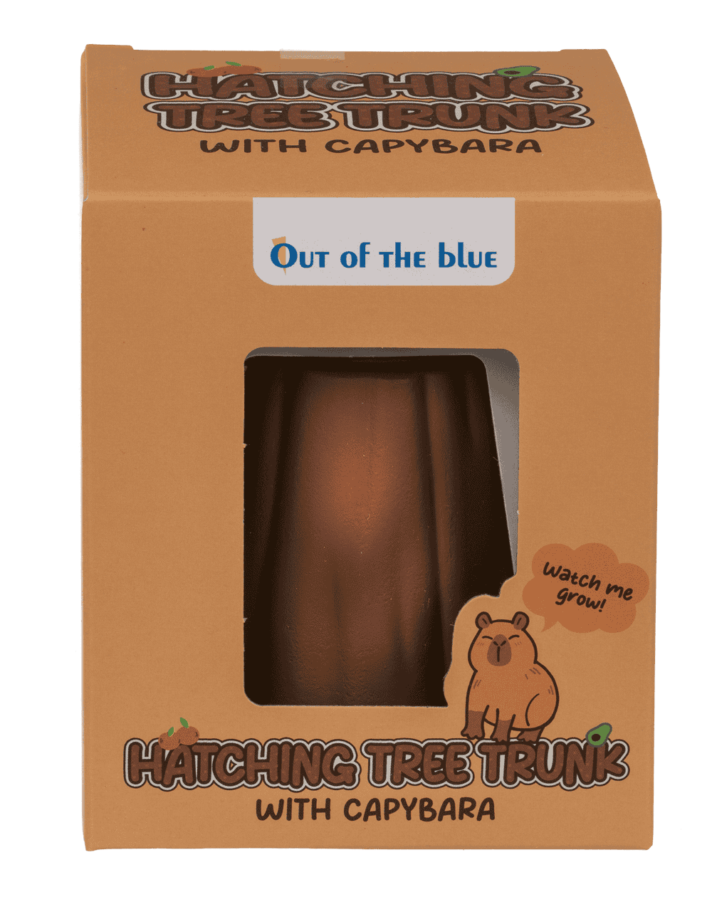 Hatching tree trunk, Capybara,
