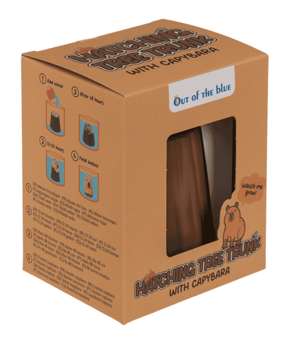 Hatching tree trunk, Capybara,