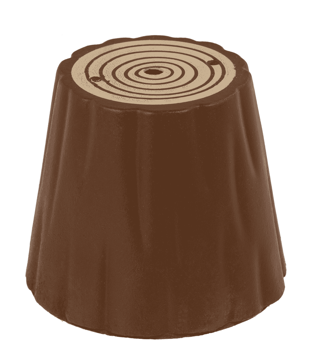 Hatching tree trunk, Capybara,