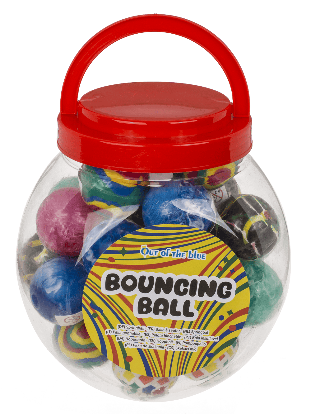 Bouncing ball, colorful Il,