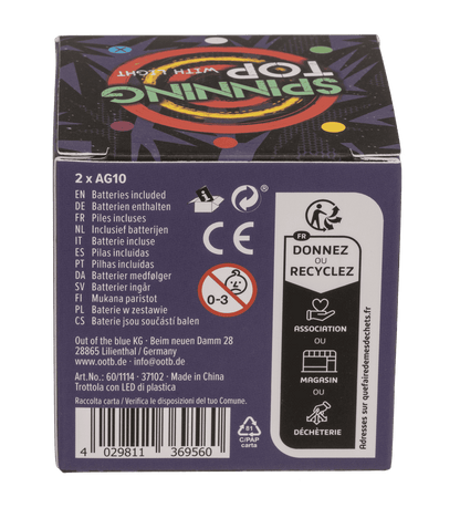 Spinning top, Colours II,