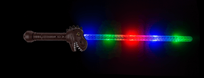 Wand with LED, Dinosaur, approx. 67 cm,