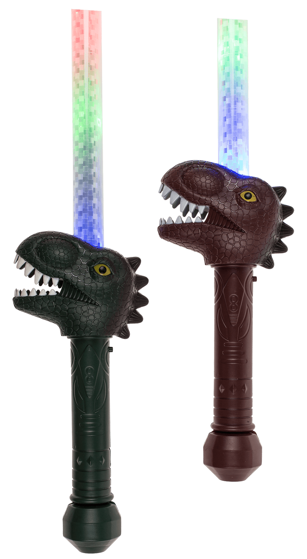 Wand with LED, Dinosaur, approx. 67 cm,