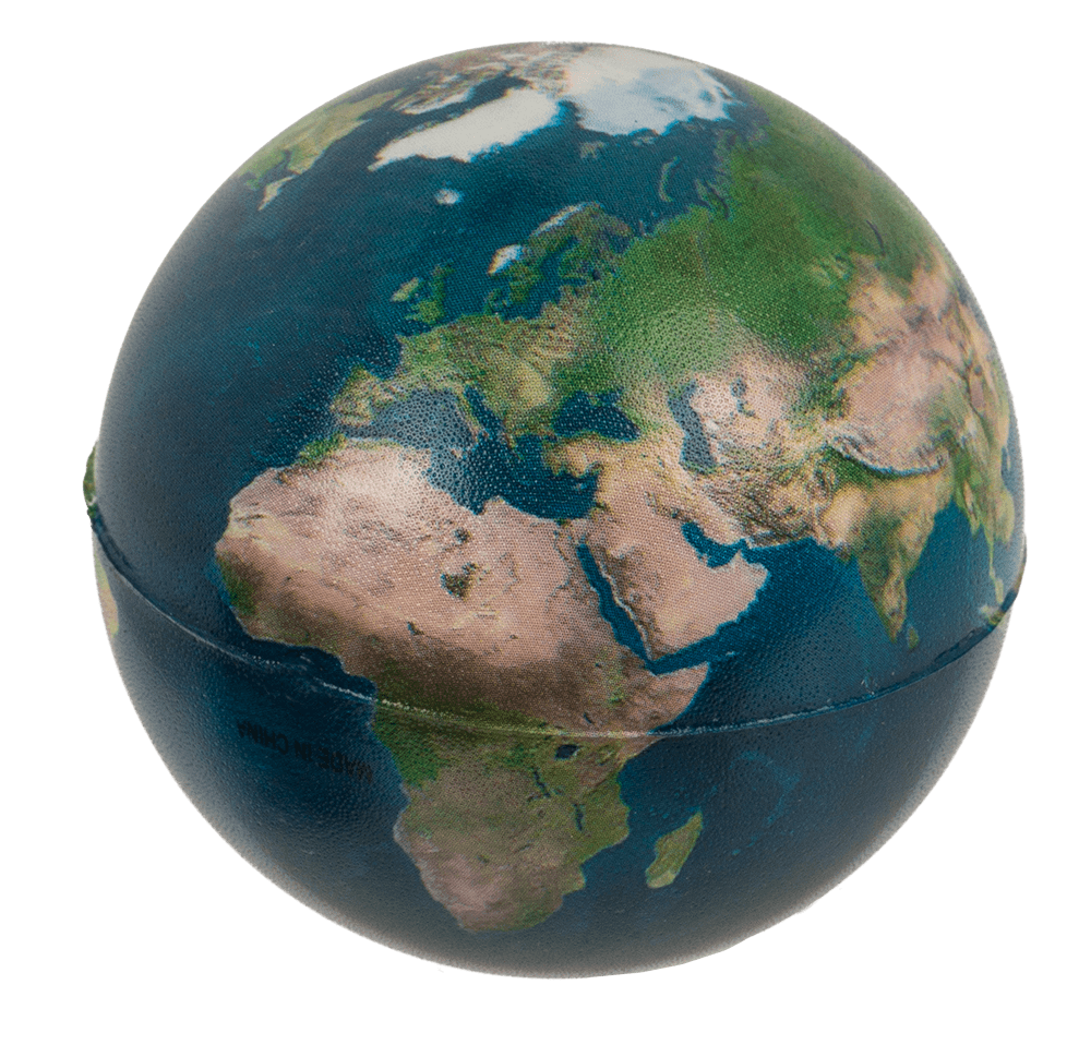 Bouncing ball, Galaxy planets, approx. 6 cm,