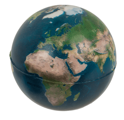 Bouncing ball, Galaxy planets, approx. 6 cm,