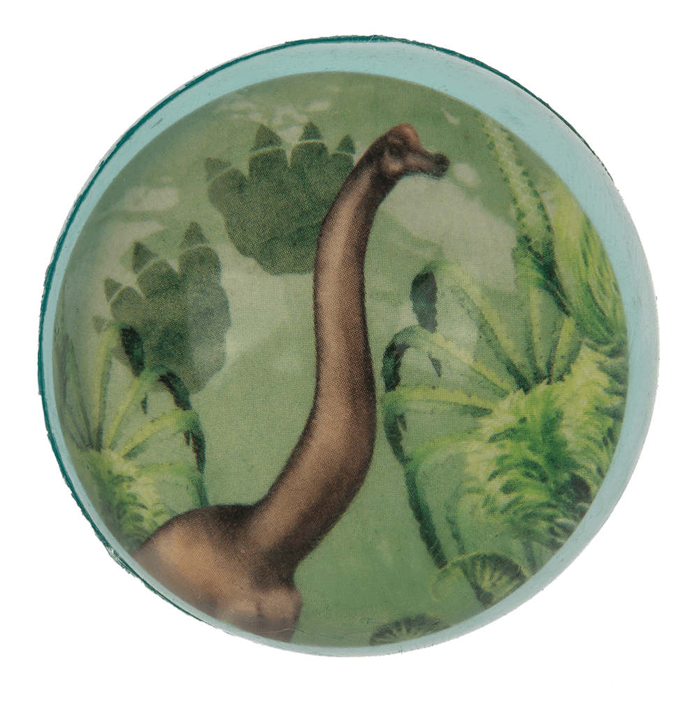 Bouncing ball, Dinosaur, approx. 4,5 cm,