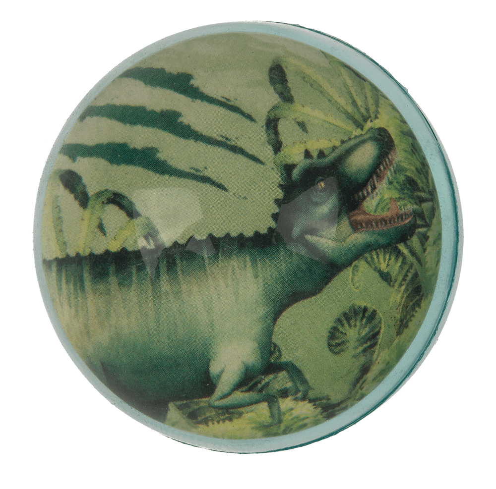 Bouncing ball, Dinosaur, approx. 4,5 cm,