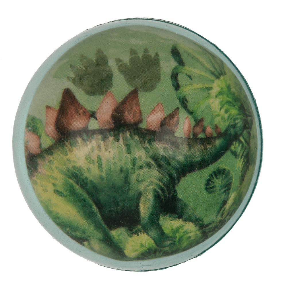 Bouncing ball, Dinosaur, approx. 4,5 cm,