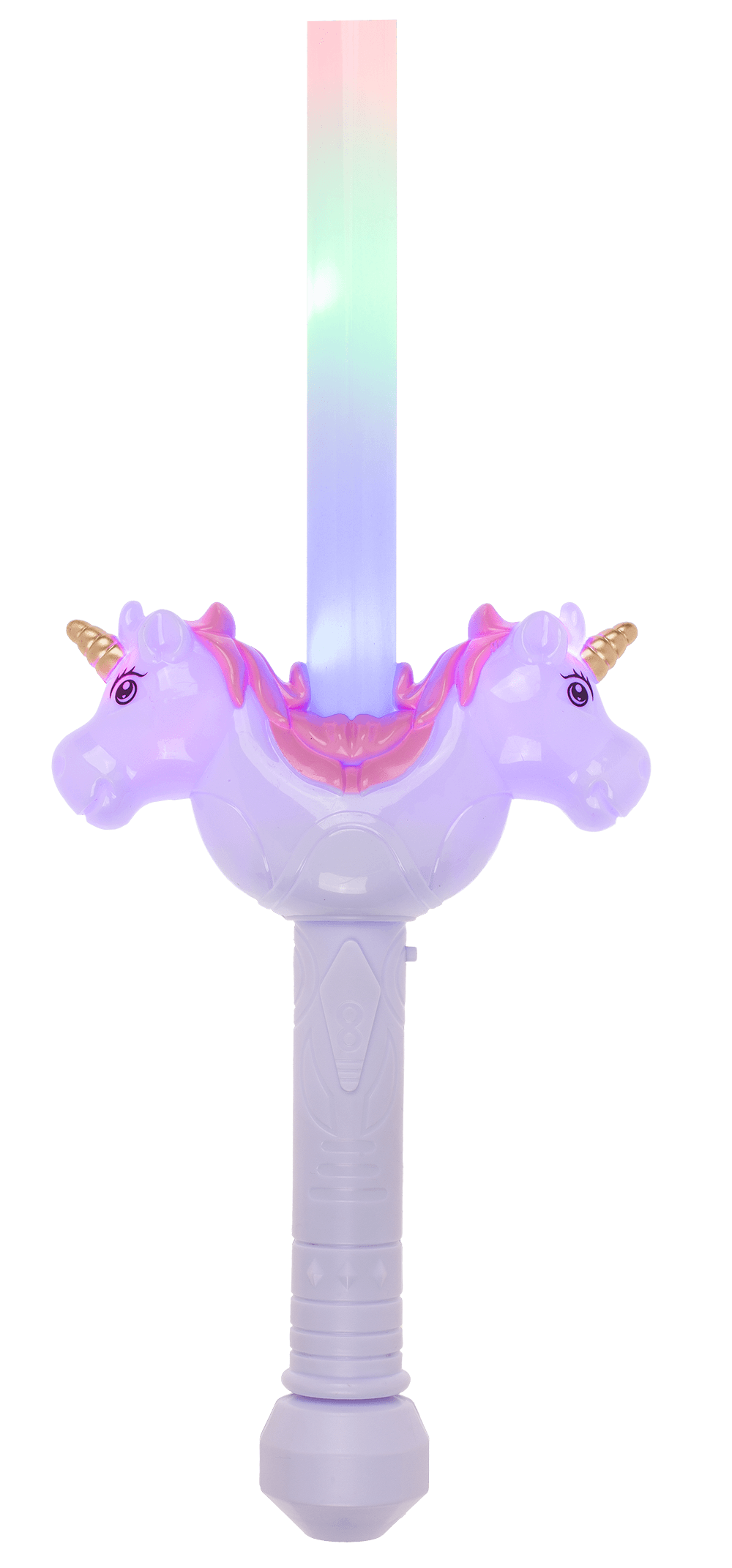 Wand with LED, Unicorn, approx. 67 cm,