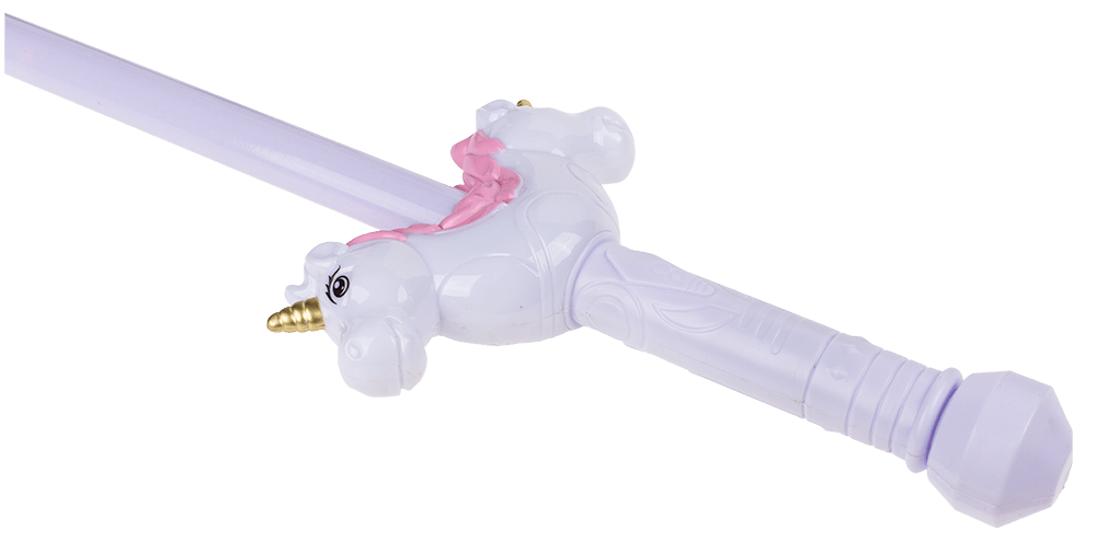 Wand with LED, Unicorn, approx. 67 cm,