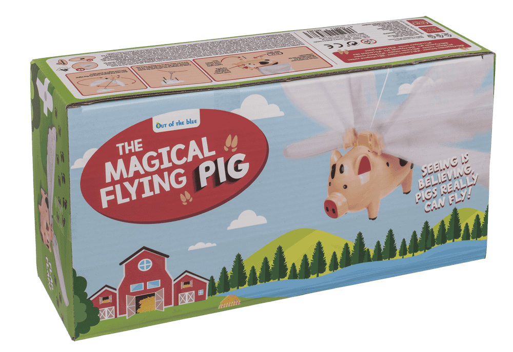 Flying Pig, 28,5 x 7 x 20 cm,