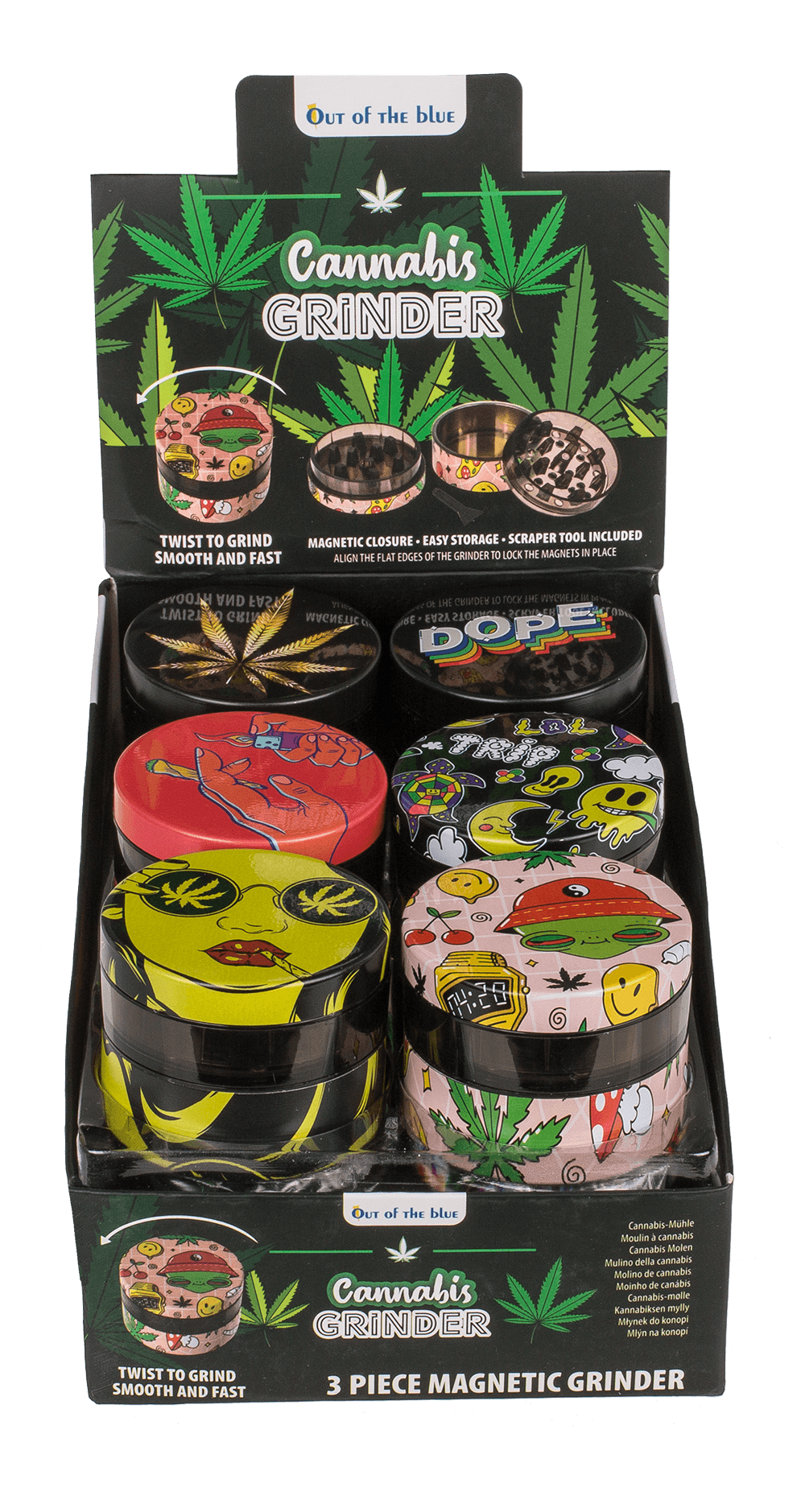 Cannabis grinder, D: approx. 5,5 cm,