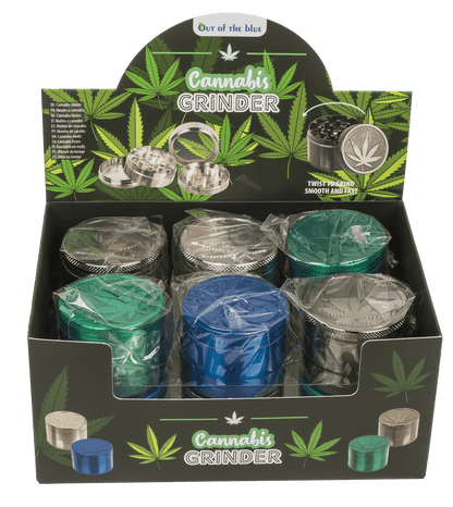 Metal cannabis grinder, 5 x 3,8 cm,