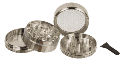 Metal cannabis grinder, 5 x 3,8 cm,
