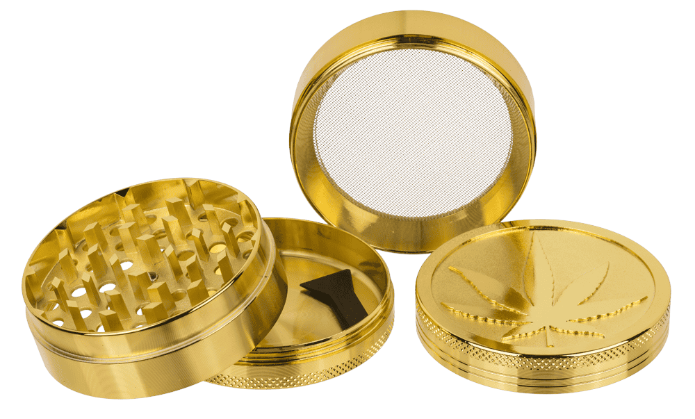 Metal cannabis grinder, 6 x 4,2 cm,