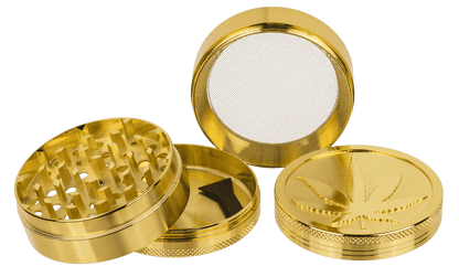 Metal cannabis grinder, 6 x 4,2 cm,