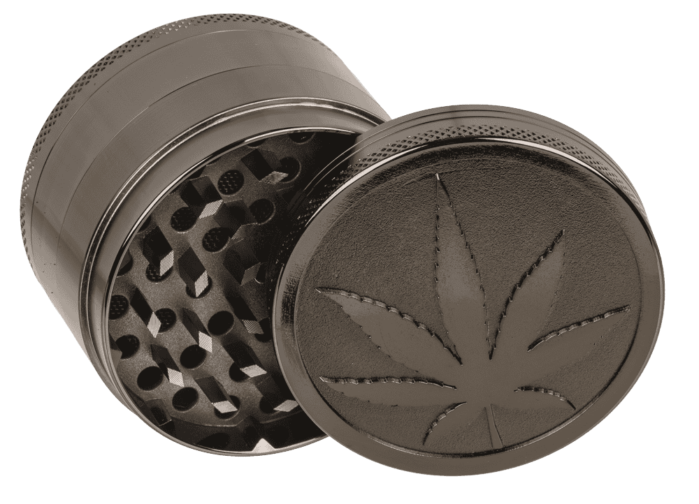 Metal cannabis grinder, 6 x 4,2 cm,