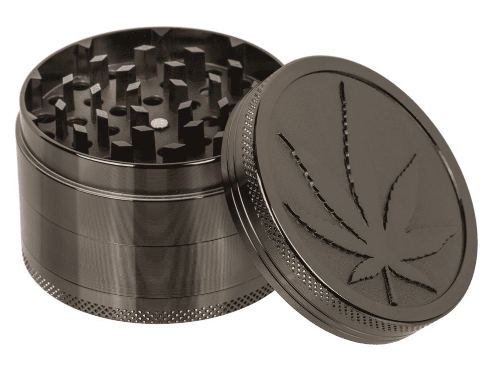 Metal cannabis grinder, 6 x 4,2 cm,