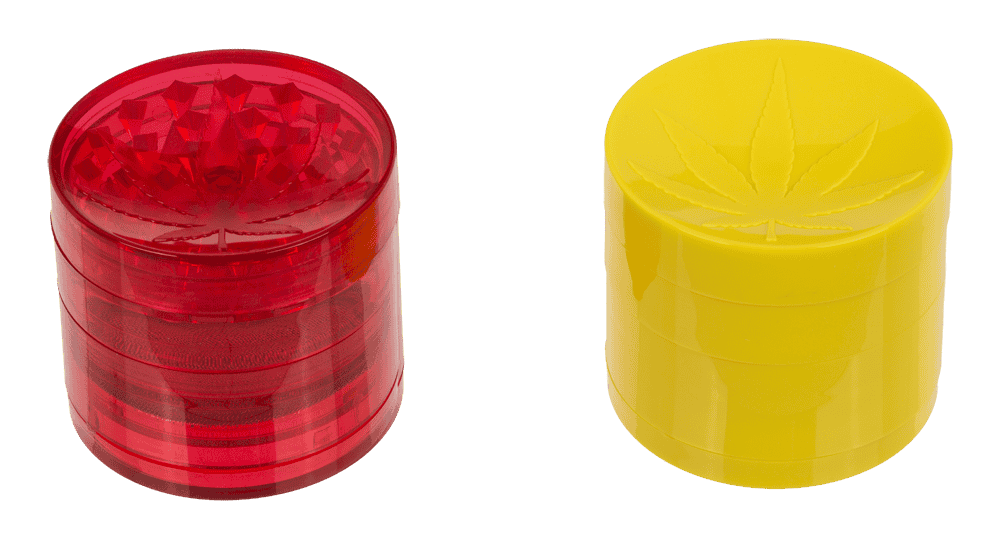 Cannabis Grinder, 4 parts, 5 x 4,5 cm,