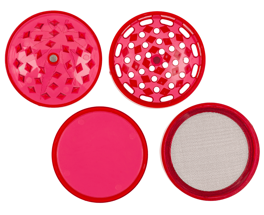 Cannabis Grinder, 4 parts, 5 x 4,5 cm,