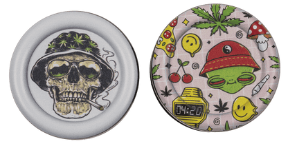 Cannabis Grinder, 3 parts, 6,3 x 3 cm,