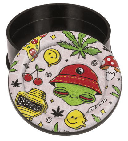 Cannabis Grinder, 3 parts, 6,3 x 3 cm,