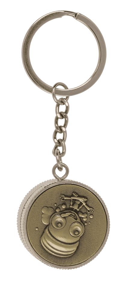 Metal keychain, Cannabis Grinder,