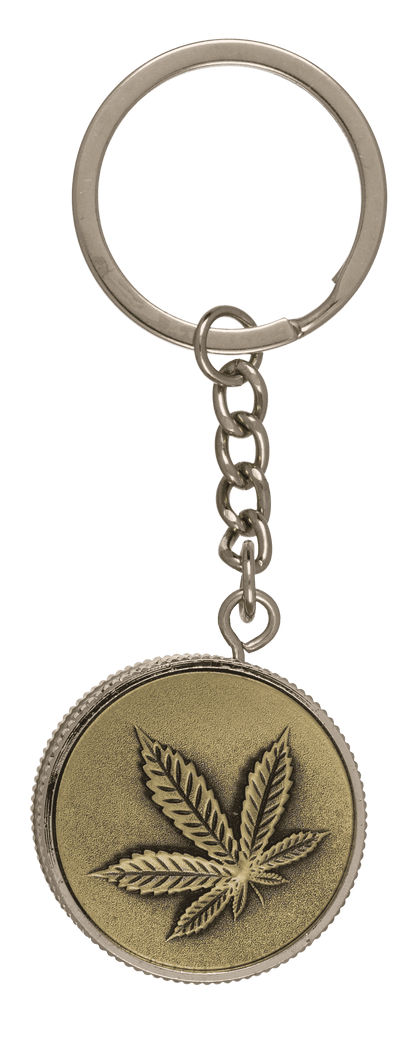 Metal keychain, Cannabis Grinder,