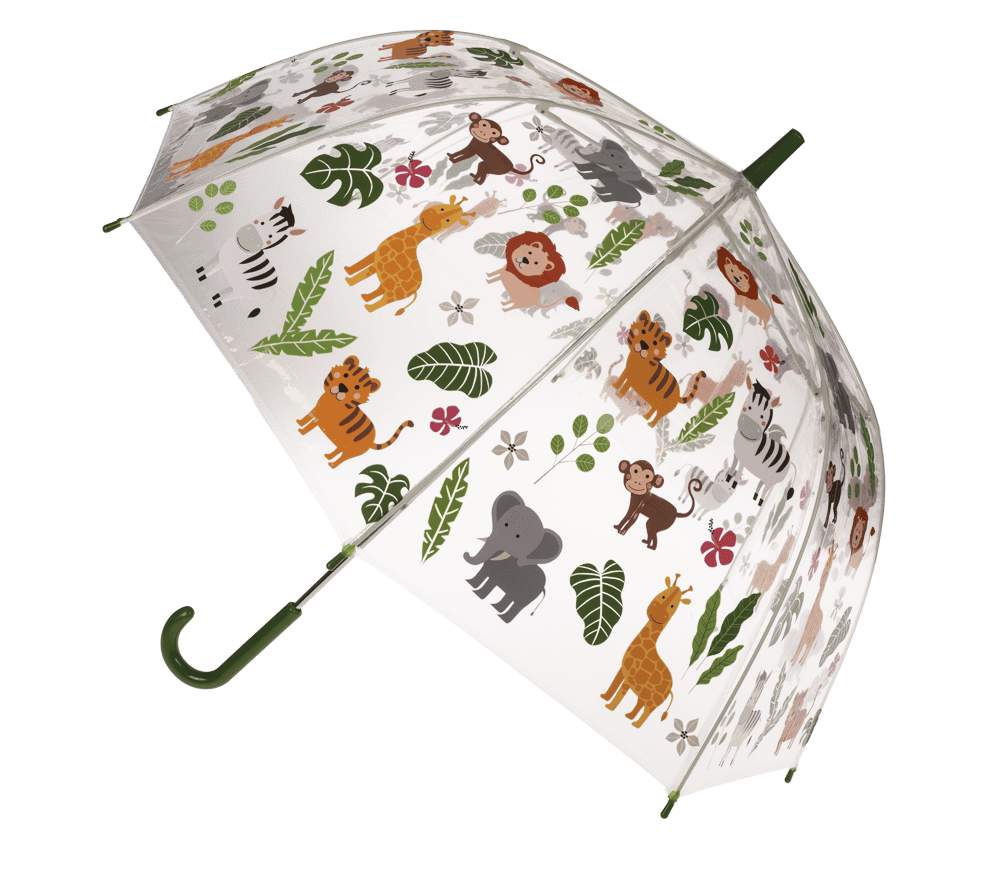 Transparent kids umbrella, D: 72cm,