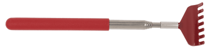 Extendable metal back scratcher,